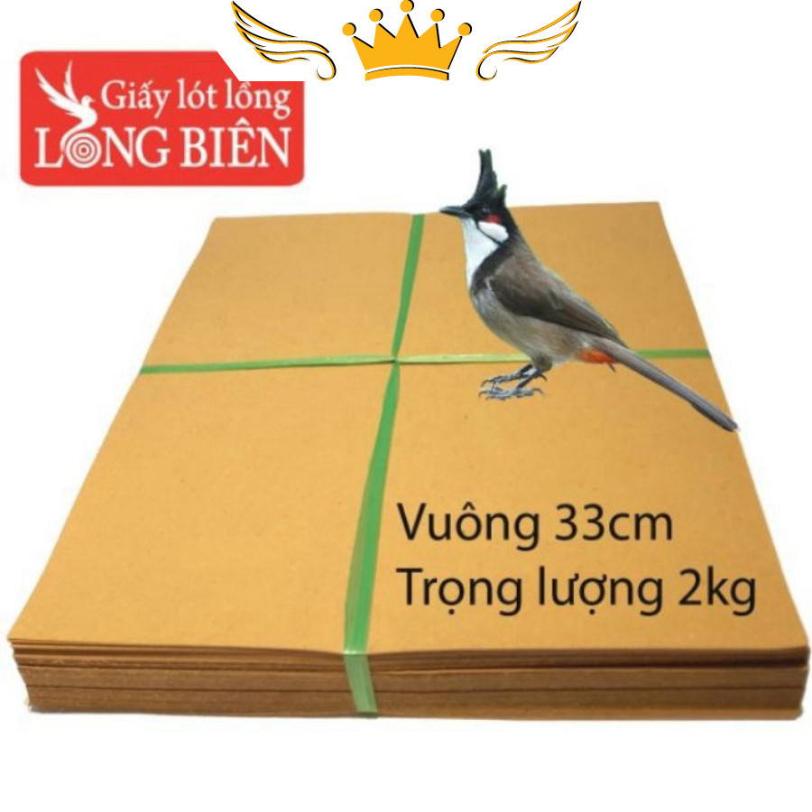 Square crested bird cage lining paper with 17 spokes, size 33cm, weight ...