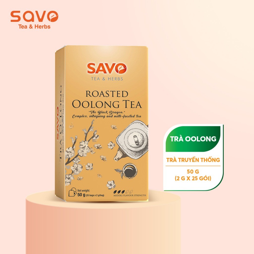 Roasted Savo Oolong Tea (Box of 25 Packets x 2G) | Shopee Singapore