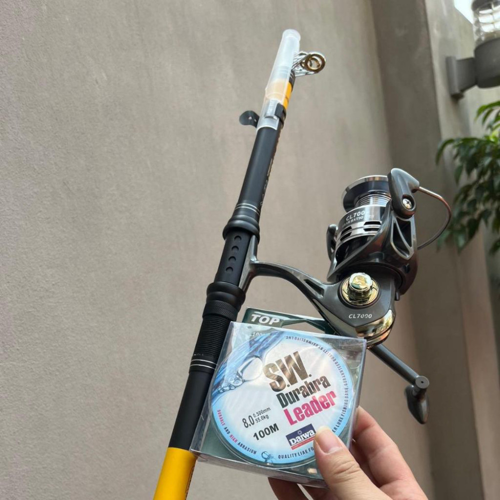 Huntman Retractable Rod Combo + CL7000 Metal Reel adcvb8888 | Shopee ...