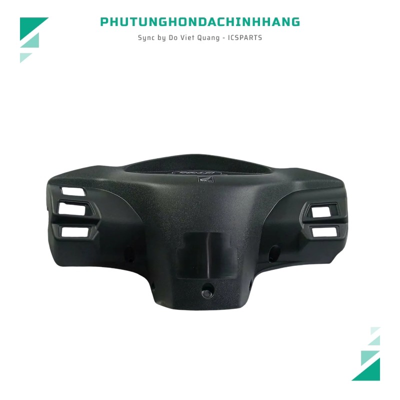 Rear Handlebar Cover (Plastic Back) Lead 110 2009-2011 Black ...