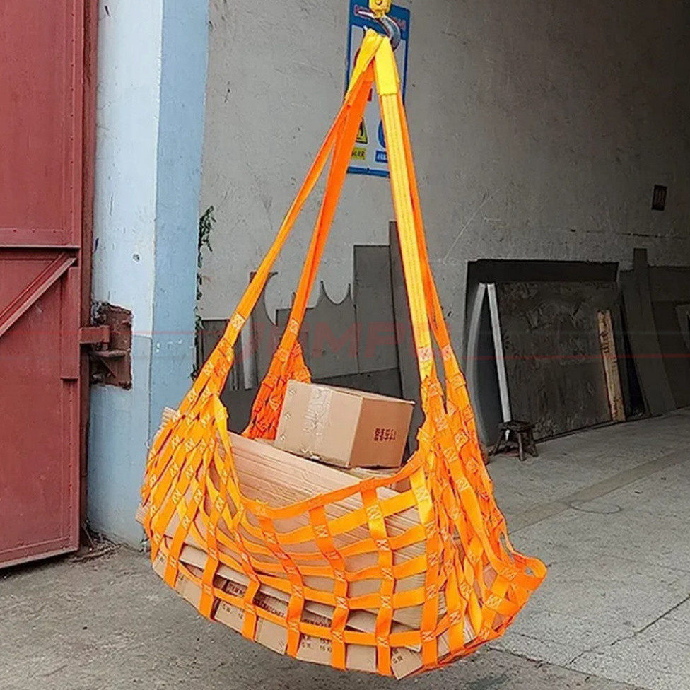 [HCMC Factory] 500kg Cargo Crane Net is safe to prevent falling from ...