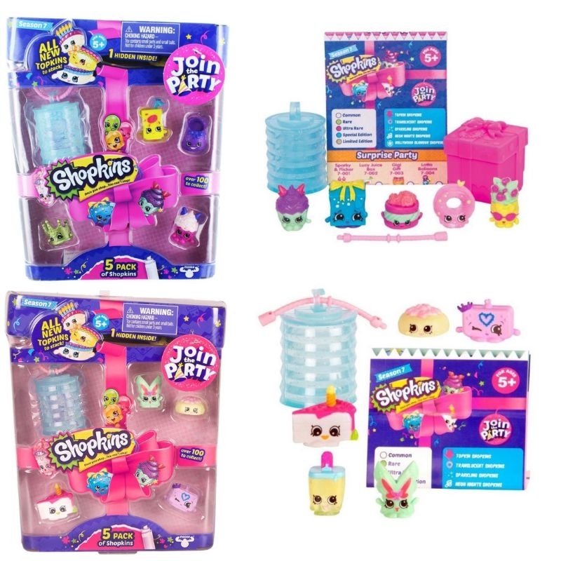 Shopkins: Fun Party With Lovely shopkin Characters With Bad box ...