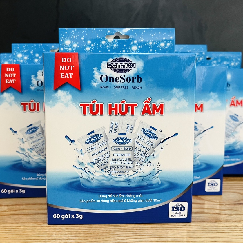 Desiccant Package CemacoSG Desiccant Box 60 Packs x 3g Meets ISO 9001