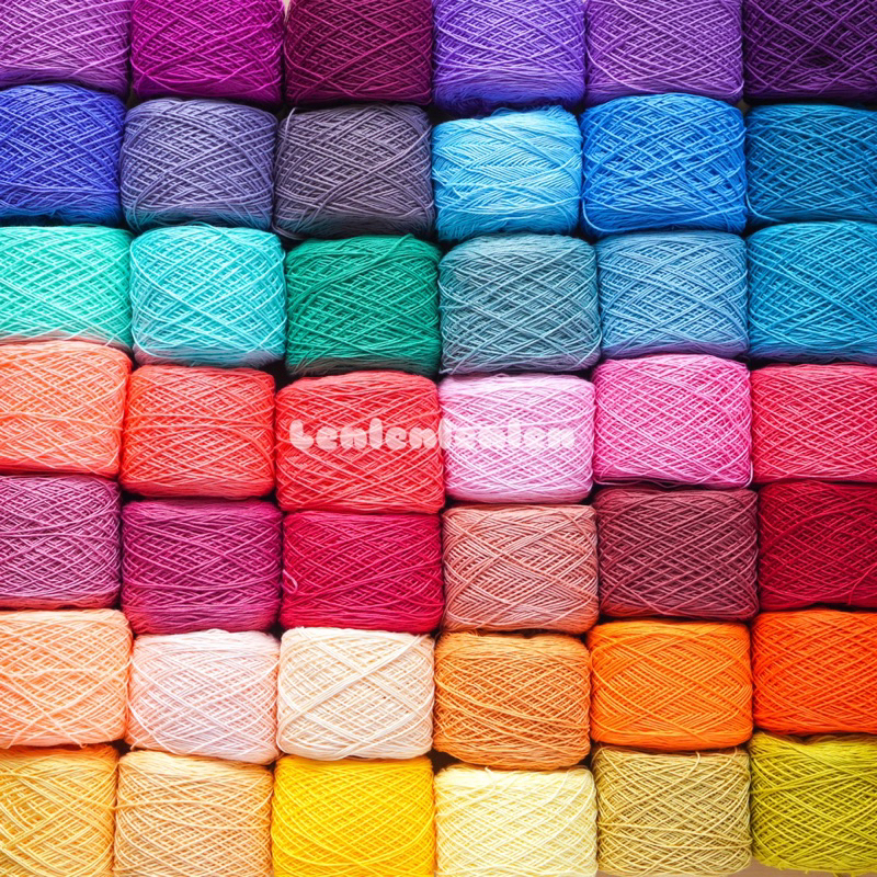 Vietnamese Cotton Yarn1mmCTVN 1mmCotton / Stuffed Animal Hook / Bag / Hat / bikini [Black