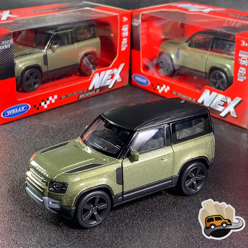 Welly LAND ROVER DEFENDER 2020 model car - Green - 1:36 scale | Shopee ...