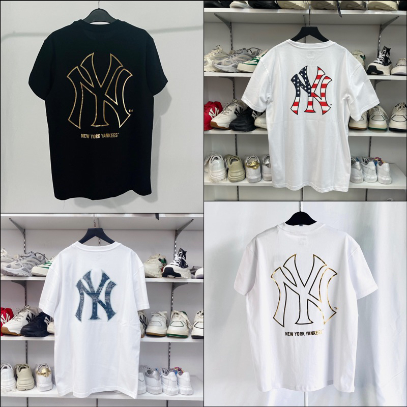 GENUINE New ERA BIG NEW YORK BLACK AND WHITE T SHIRT FULL TAG TSHIRT UNISEX MEN AND WOMEN IMPORTED PRODUCTS Shopee Singapore