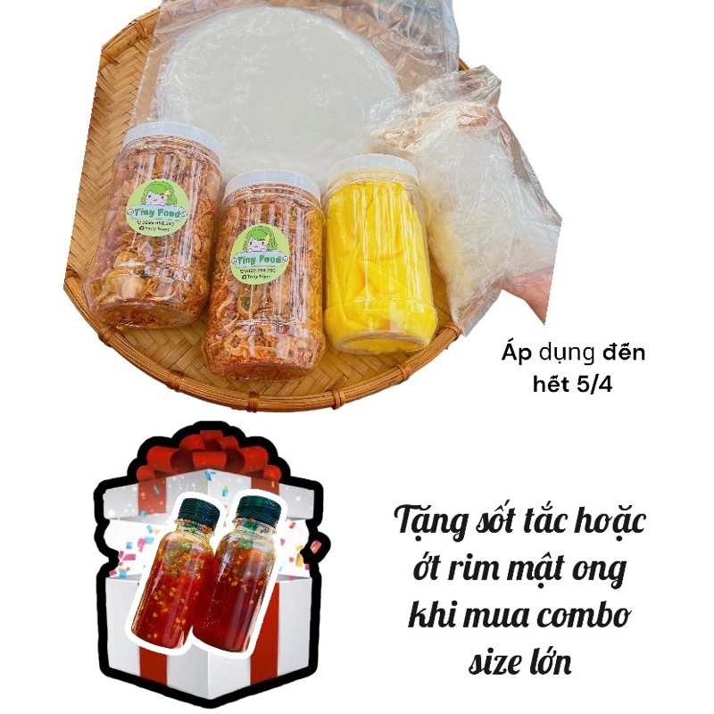 [Huge Combo] Dew-Drying Rice Paper 500G + 400G Salt Onion + Shrimp ...