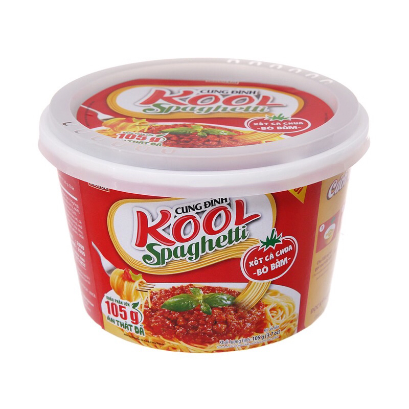 Kool Spaghetti And Royal BBQ Mixed Noodles (With Minced Beef Sauce ...