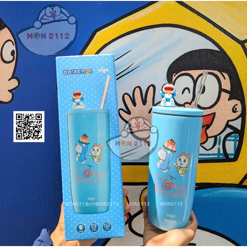 Doraemon Thermos Bottle 700ML Shopee Singapore