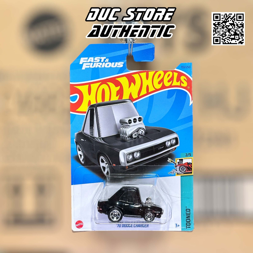 Hot Wheels - 70 Dodge Charger - Velozes e Furiosos - HKG57 Escala  Miniaturas by Mão na Roda 4x4
