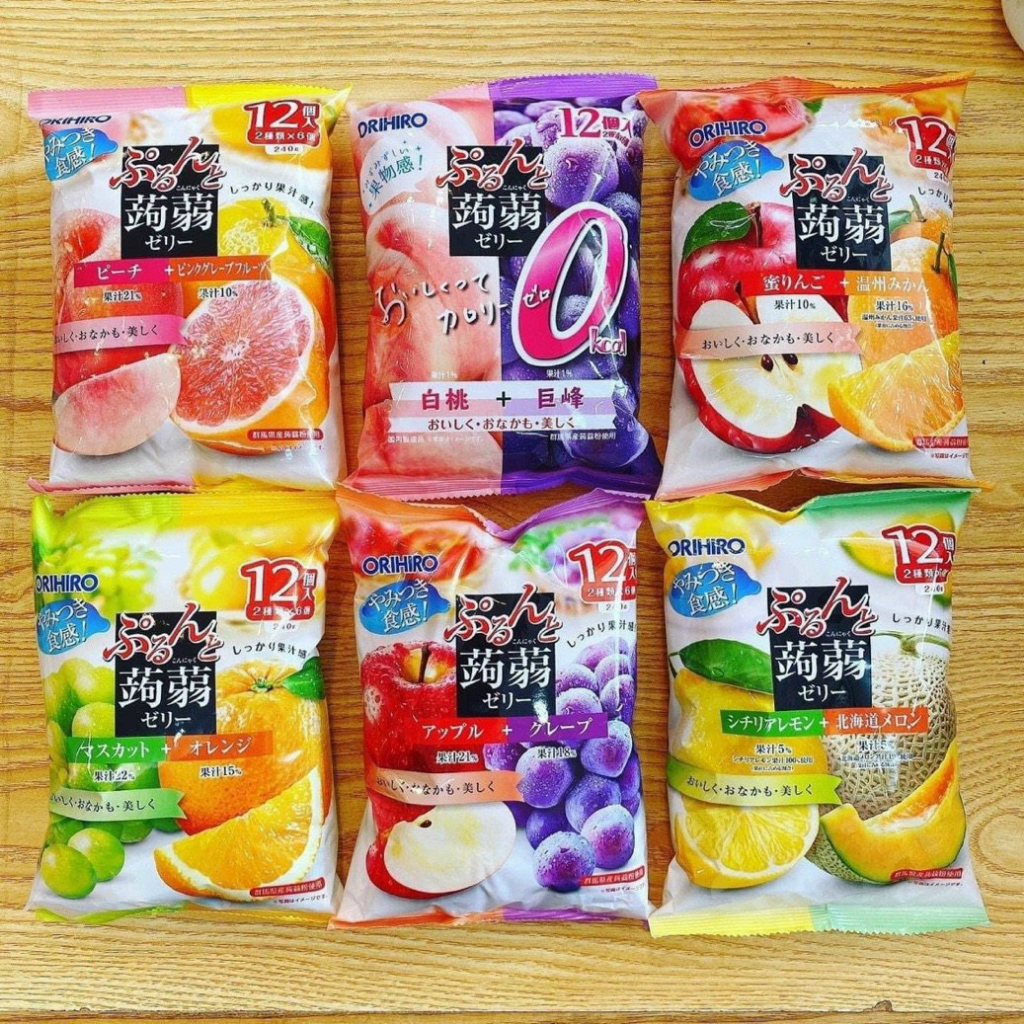 Orihiro Japanese Fruit Jelly Large Pack | Shopee Singapore