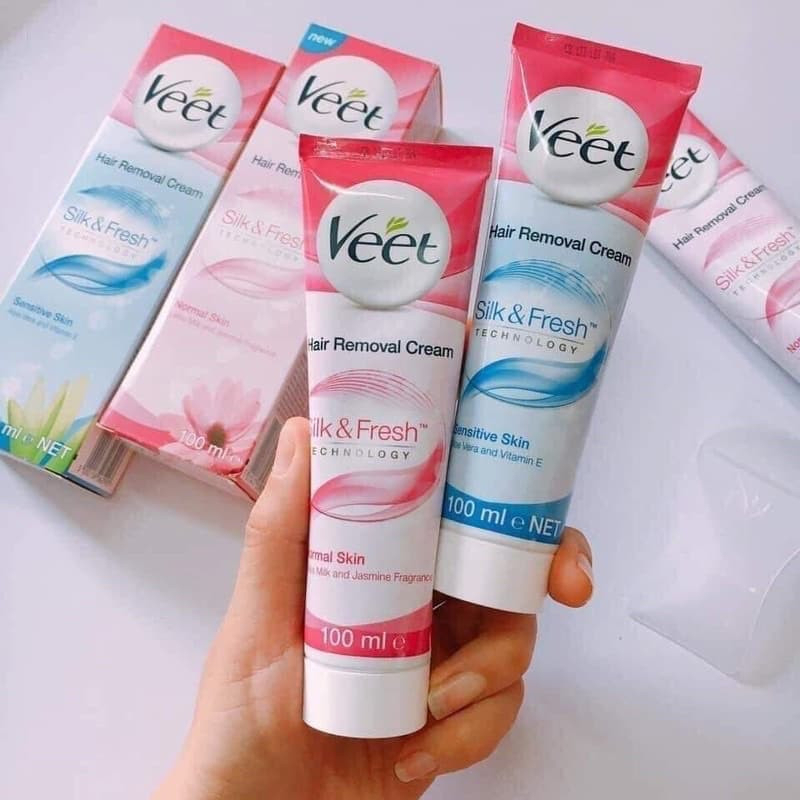 Veet Hair Removal Cream 100ml / Hair Wax Cream (Random Color Delivery