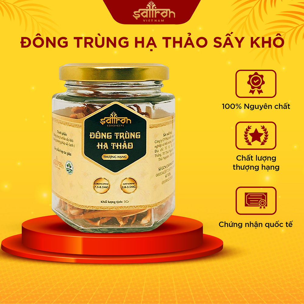 Premium Dried Cordyceps, Vietnamese Saffron Brand Shopee Singapore