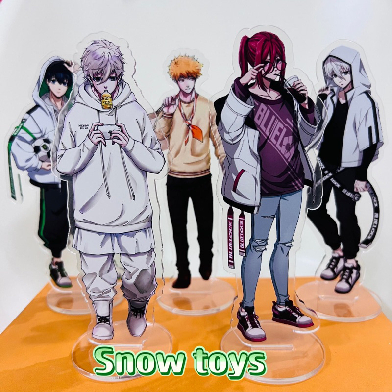 Double-sided Acrylic Mica Standee Statue Model - Blue Lock - Meguru ...
