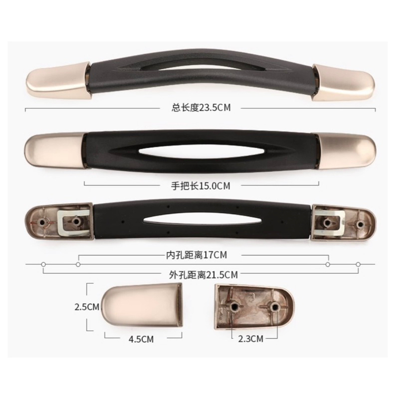 Travel Suitcase Luggage Case Handle Strap Carrying Handle Grip Replacement  For Suitcase Accessories