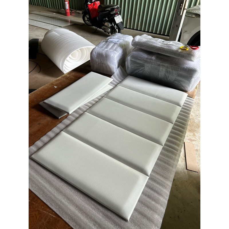 Leather Bed Head Cover Set 1m65 * 50 And 1m85 * 50 Shopee Singapore