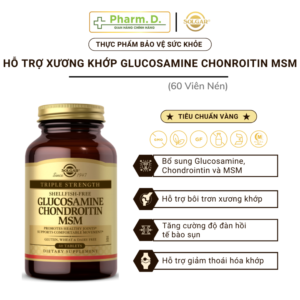 [Genuine] Solgar Oral Tablets Triple Strength ShellfishFree