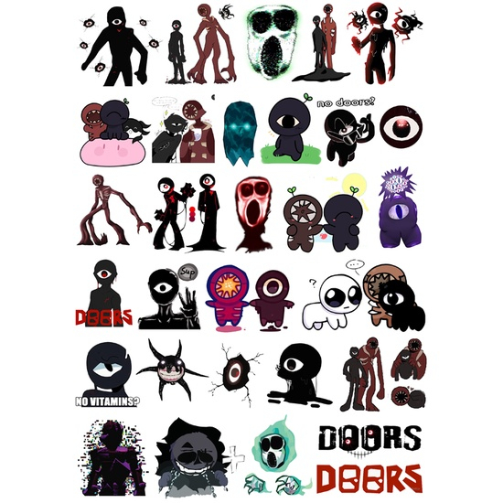 Doors - Seven Deadly Entities! - Roblox Doors - Sticker