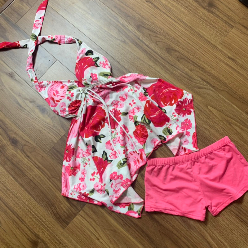 Liquidation Of Rose bikini With Swimwear Shopee Singapore