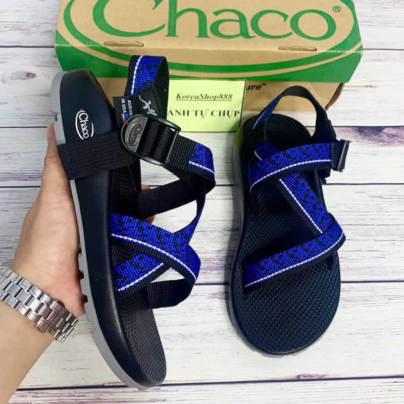 Chaco Hard Sole Non Wrinkle Parachute Sandals For Men With