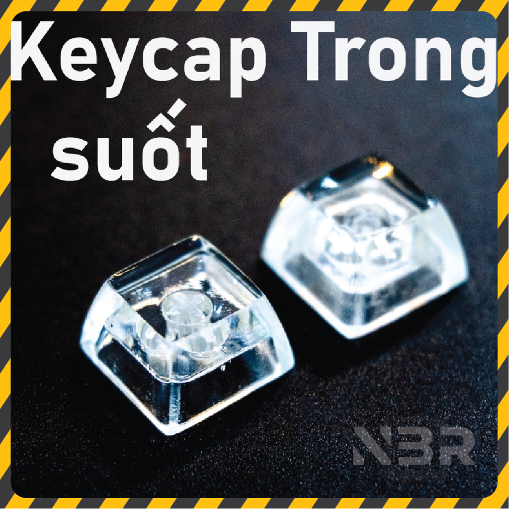 Transparent Resin Keycap Through LED for mechanical keyboard | Shopee ...
