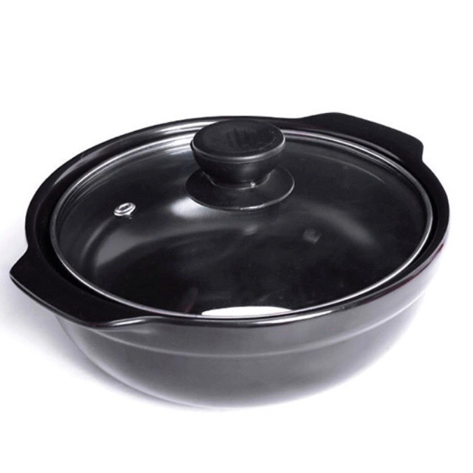 TOP CLAY POT 8 _Clay Pot for Braised Fish and Meat with Thick Glass Lid ...