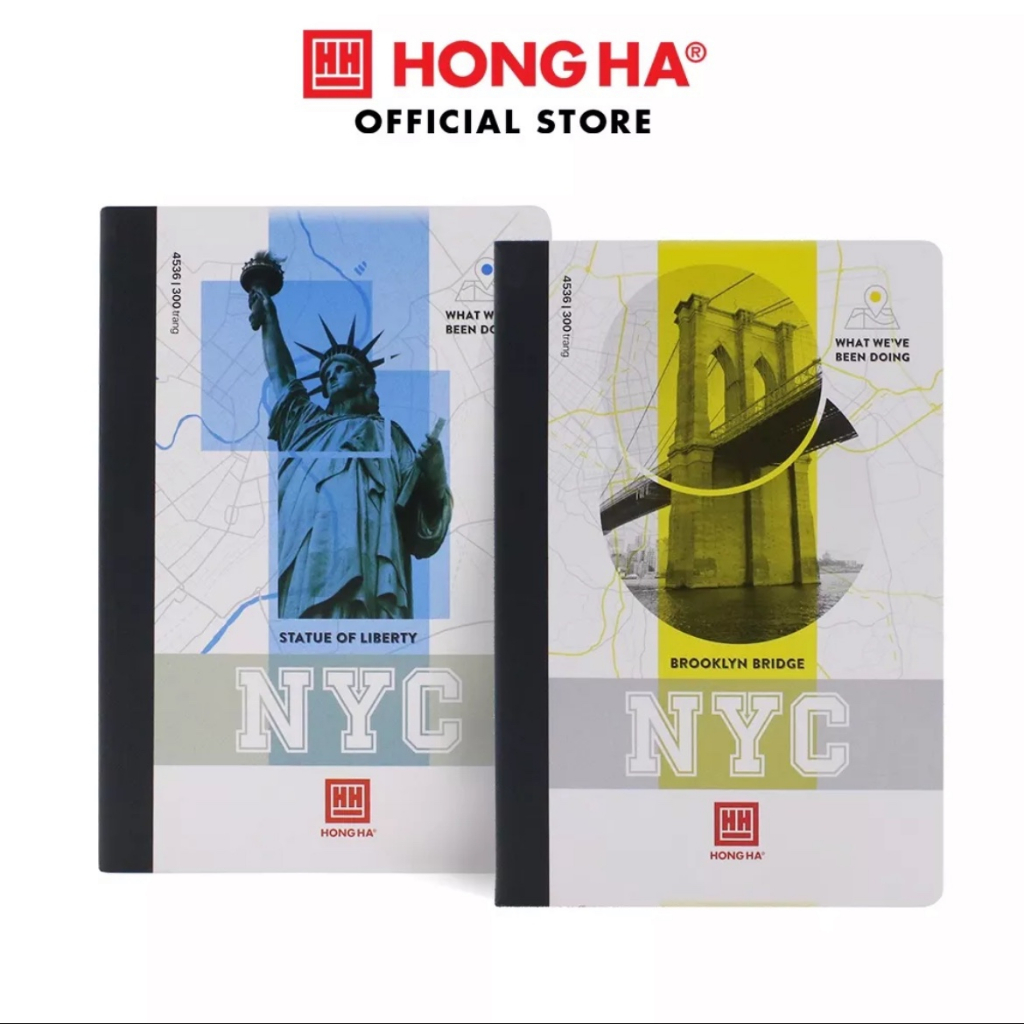 Hong Ha horizontal lined notebook 300 pages Subject size B5 (4536 ...