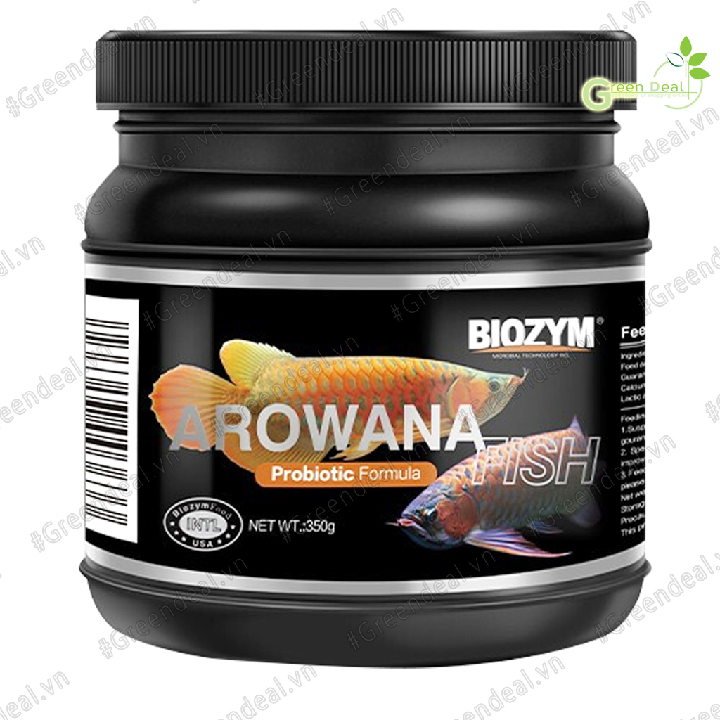 Biozym Arowana Fish Probiotic Formula (Box of 350 grams) Food Is