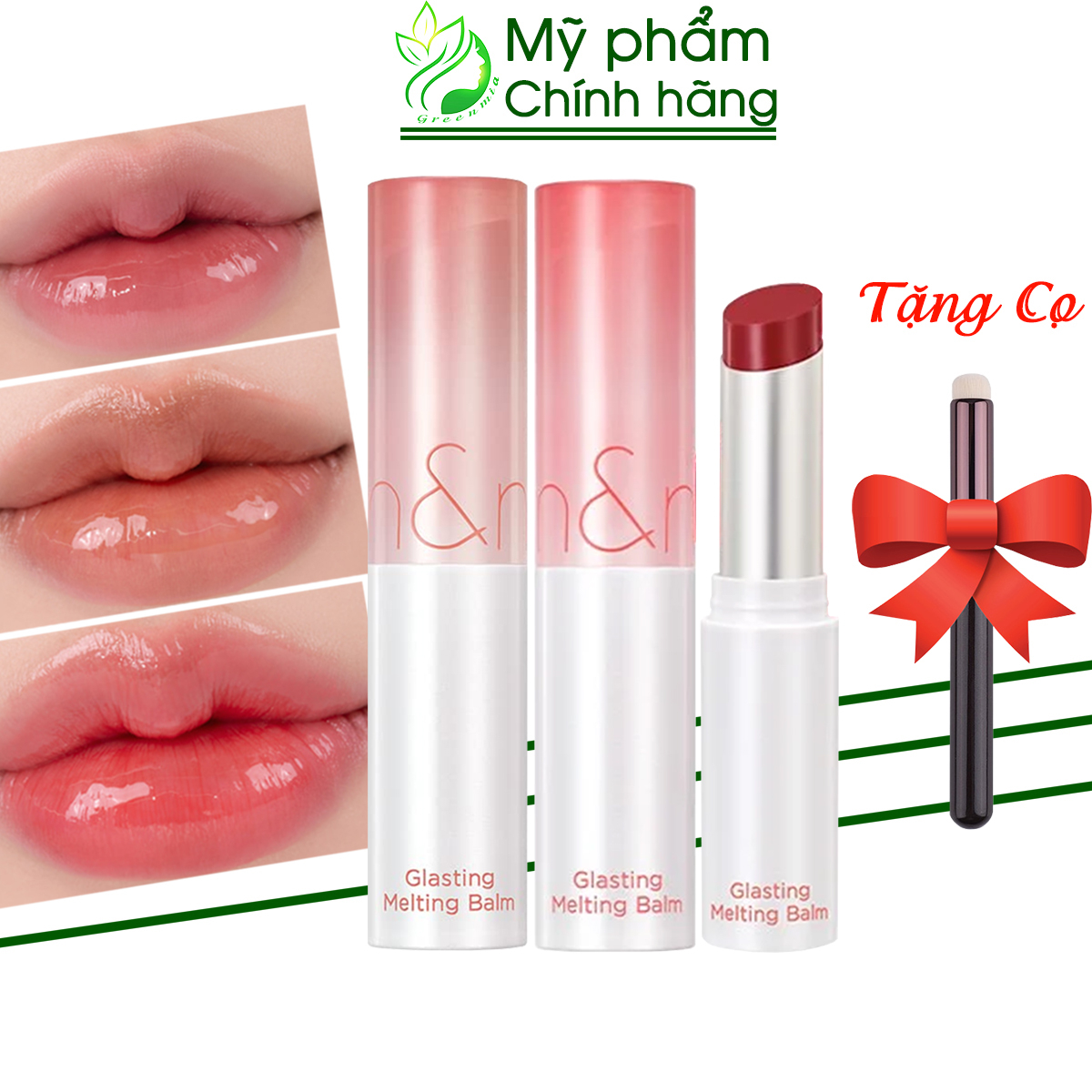 Romand Glasting Melting Balm Colored Lip Balm Pure Vegan Moisturizing Lip Balm 35g Genuine 4981