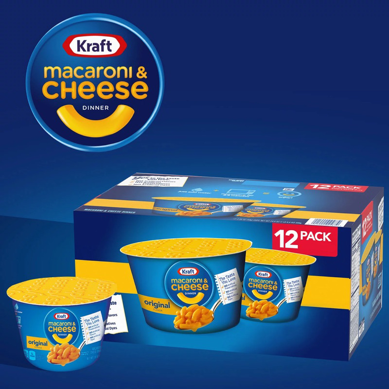 [Us Imported Goods] - CHEESE Instant Noodles Priced At 1 CUP 58 GR ...