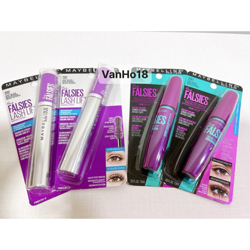 Mascara MAYBELLINE NEW YORK the Falsies Lash Lift Helps To Lengthen And