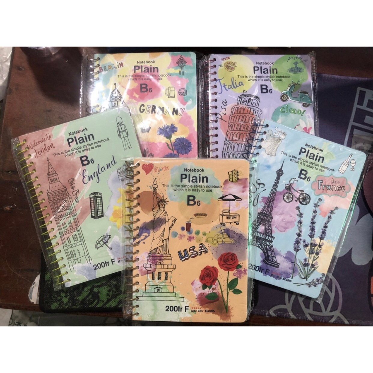 XO Klong Plain B6 Spring Handbook - MS: 985 (200 Pages) | Shopee Singapore