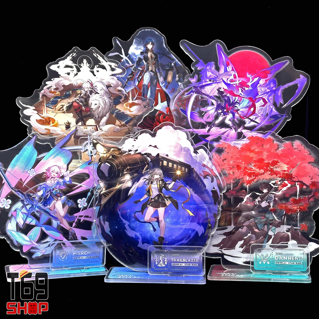[59 Models] Honkai Star Rail game mica Standee statue - Base with ...