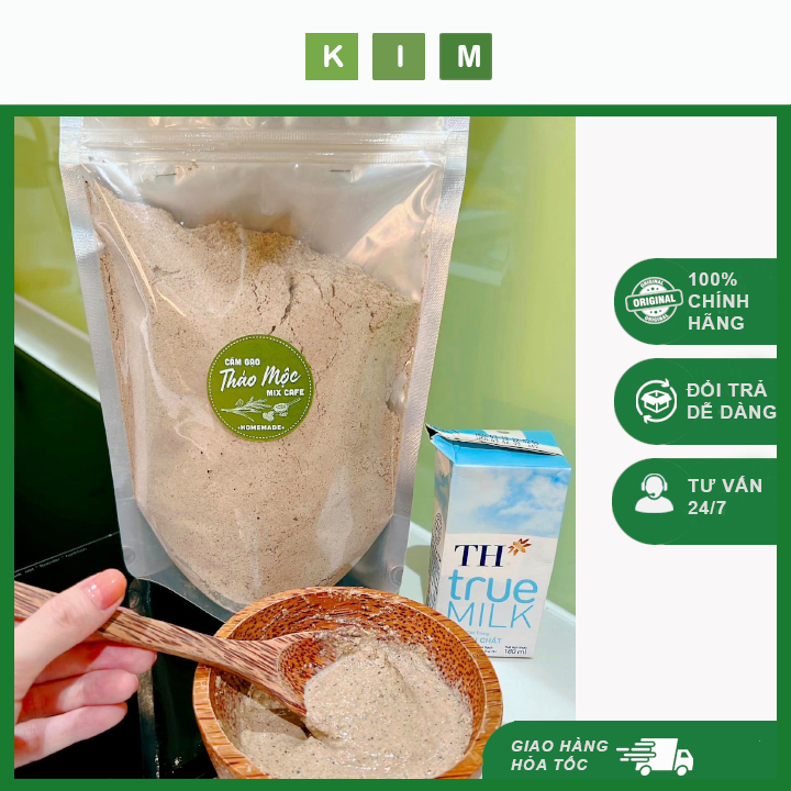 1kg rice bran, herbal milk mixed with coffee type 1 for both face and ...