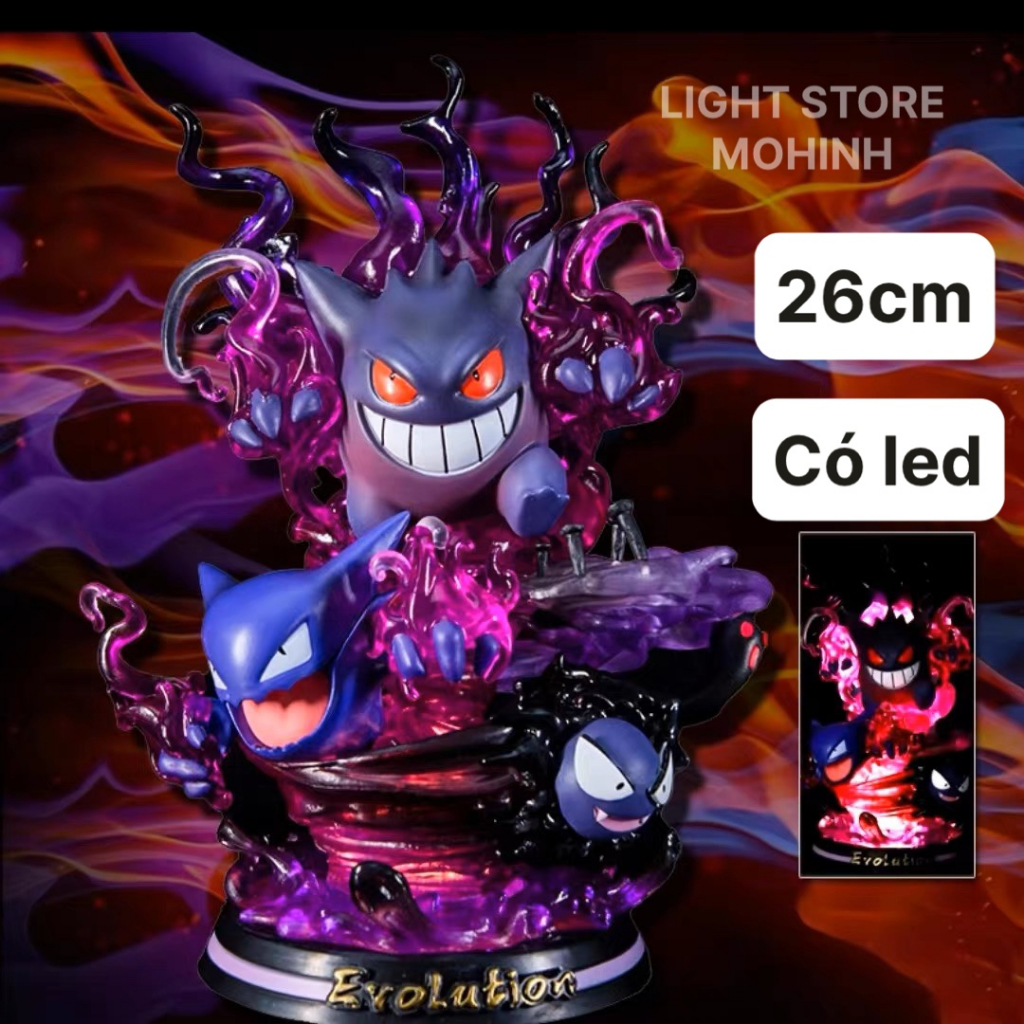 [With Led] Ginger Character Model Toys In ANIME POKEMON Have A Very