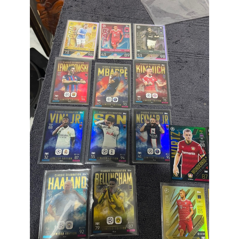 Ms49 Super rare Football Player Match Topps Attax Limited Card Season ...