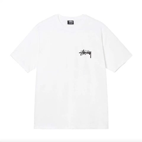 [Genuine] Stussy T-Shirt - STUSSY BIG HIPPO - WHITE | Shopee Singapore