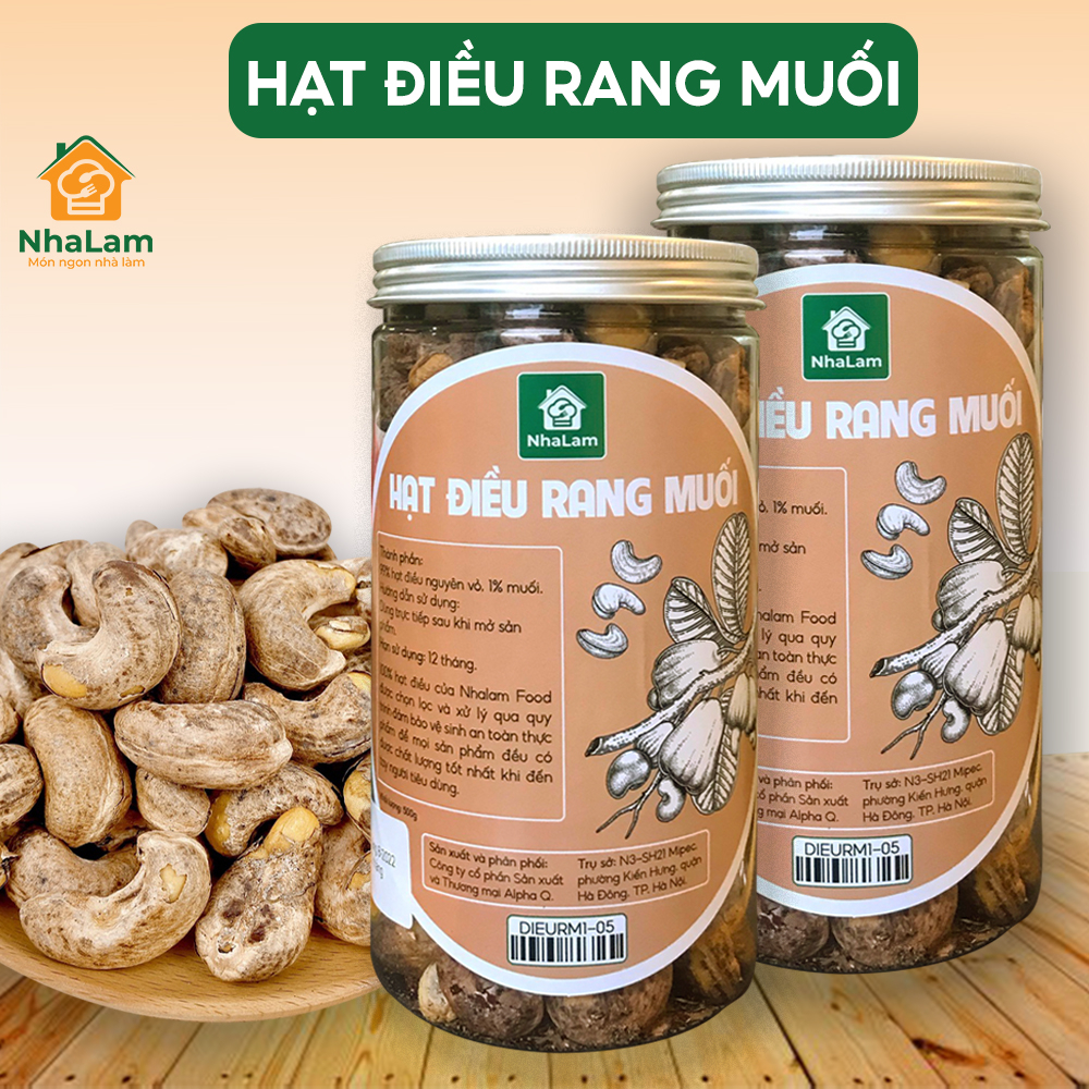 Crispy Salted Cashew Nuts Diet Weight Loss, Snack Mother NHALAM FOOD