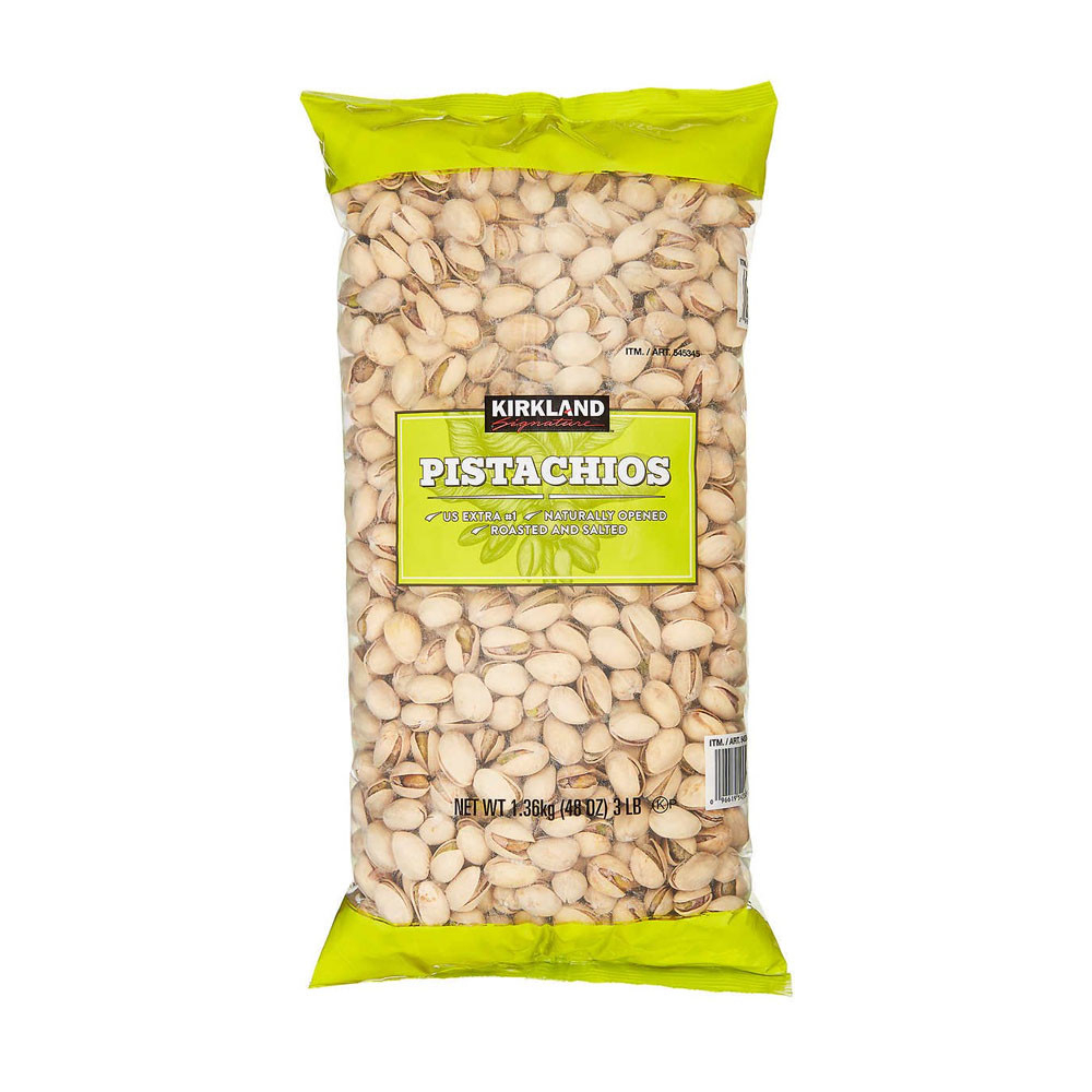 Kirkland Signature Pistachios Whole Crust Pistachios 1.36kg Kirkland