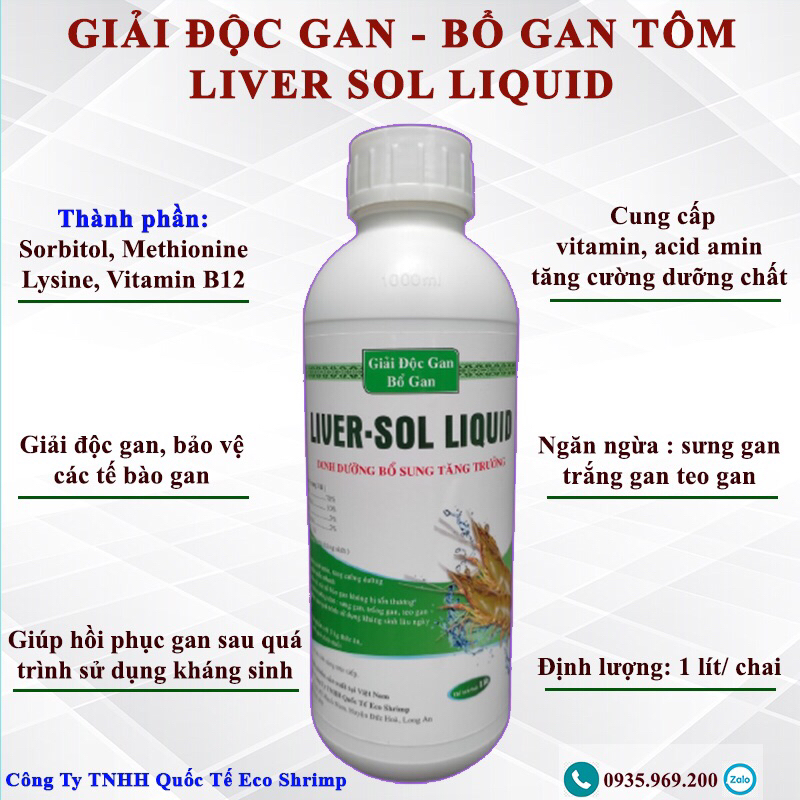 Liver Sol Replenishes Liver Shrimp, Detoxifies The Liver, Enhances ...