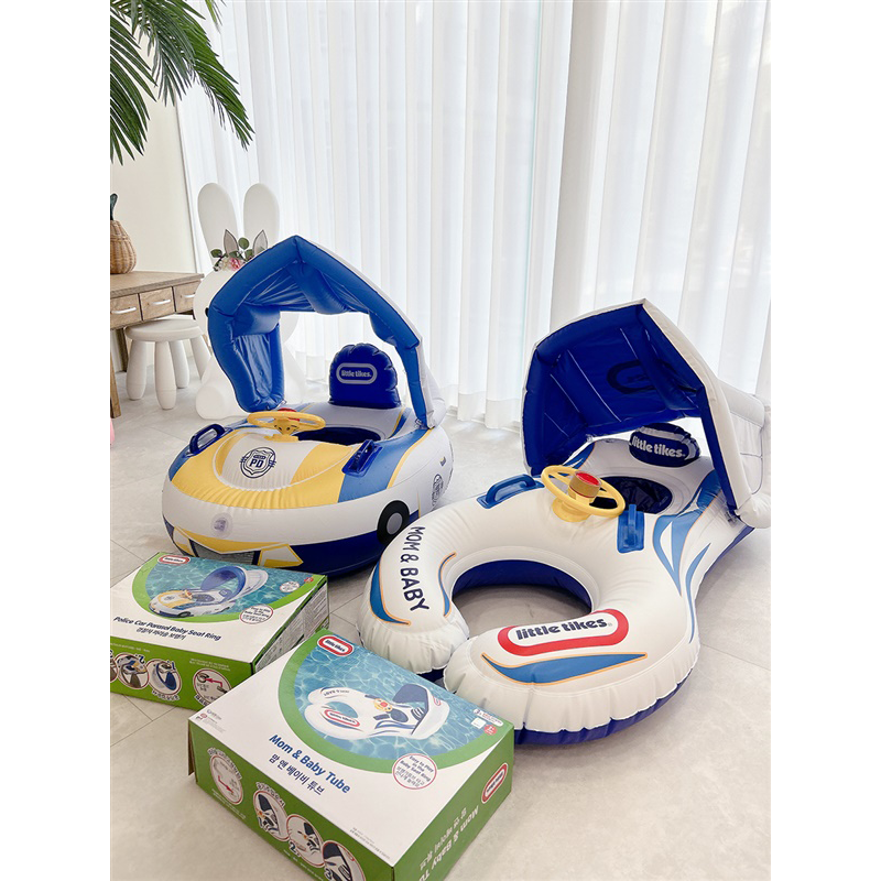 Little tikes Children'S Swimming Floats. Police Car Parasol Baby Seat ...