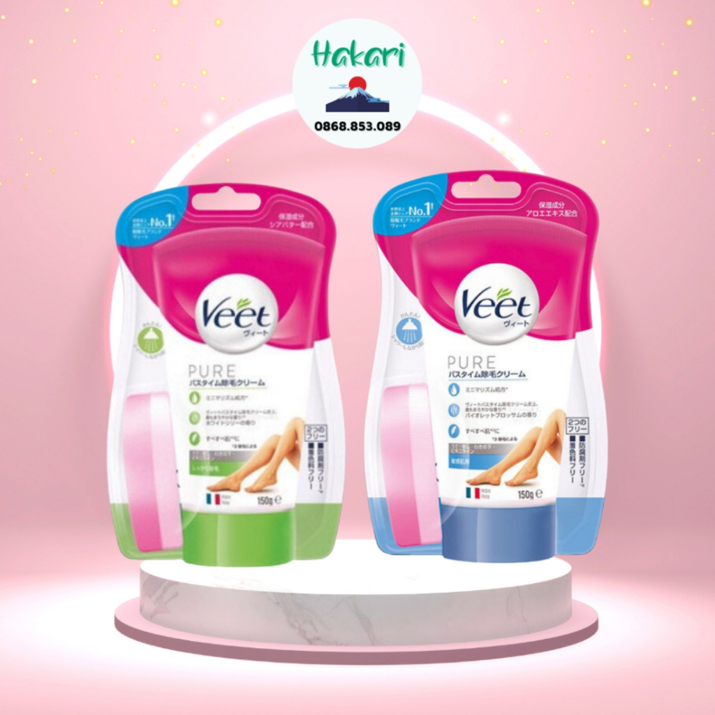 Veet Japanese Hair Removal Cream 150g (With Foam) Shopee Singapore