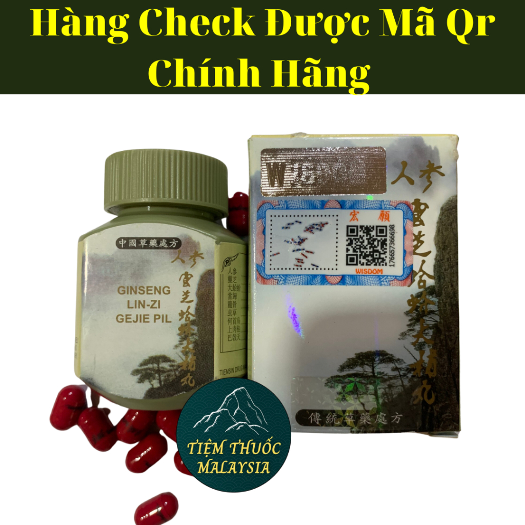 Weight Gain - GinSeng Lin - Zi Gejie Pil - GinSeng Linh Chi Great Tonic ...