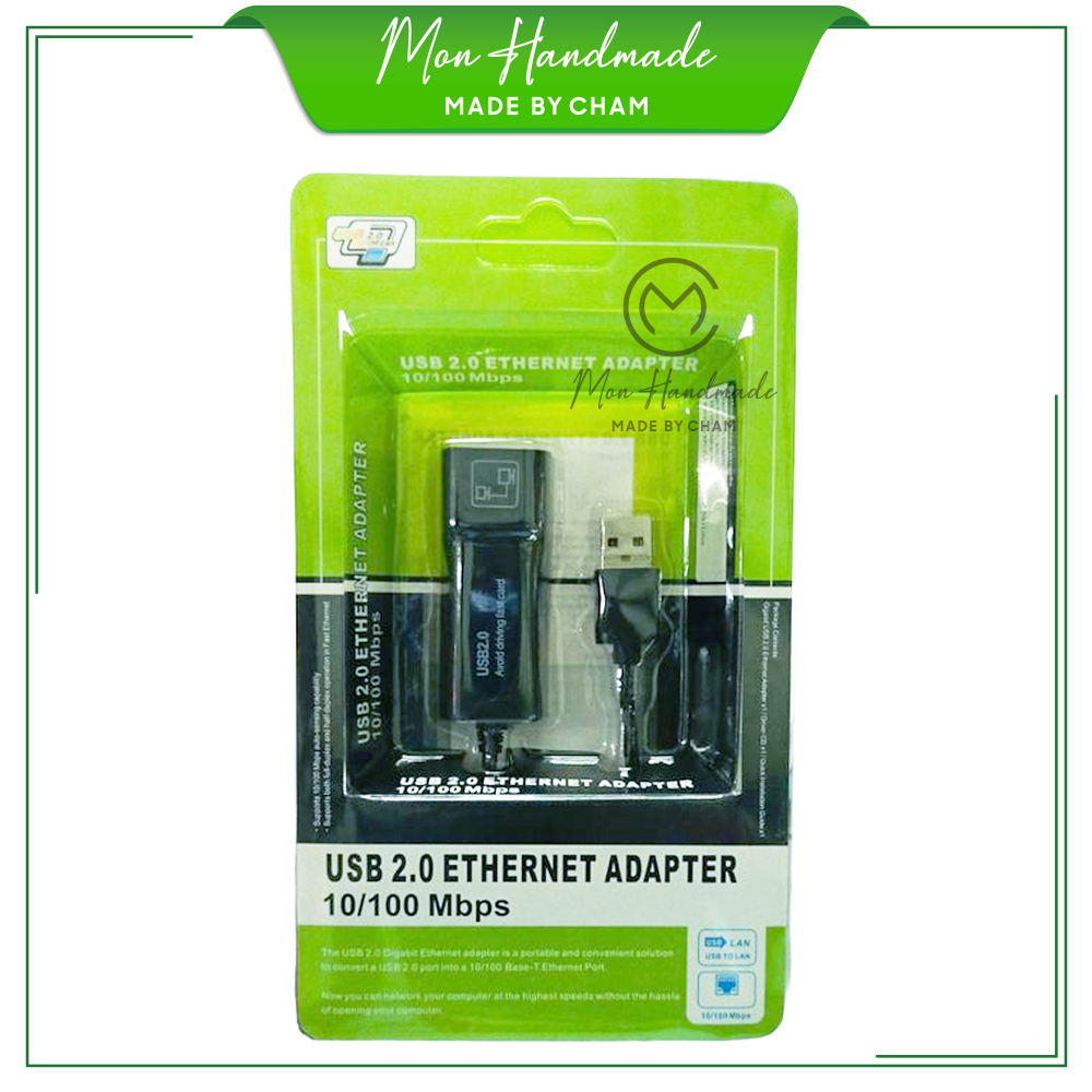 Usb to Lan - USB 2.0 to Lan Cable 10 / 100 Mbps Gigabit Speed | Shopee