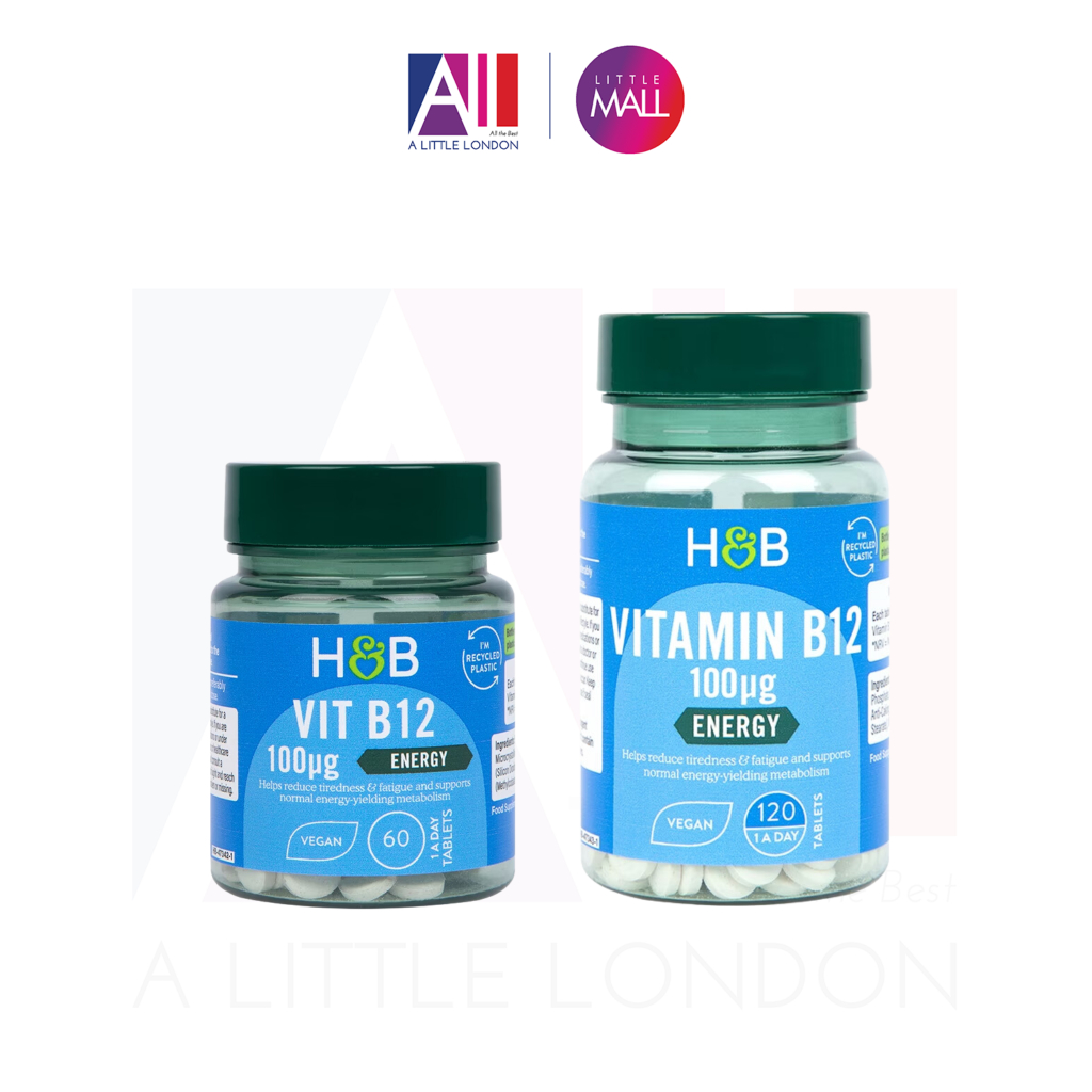 Energy Supplement Vitamin B12 Holland & Barrett (Bill Uk) Shopee