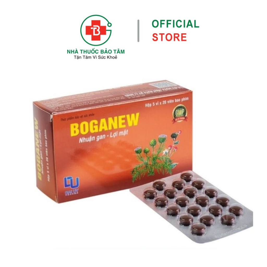 Boganew Captain Liver Supplement (Box Of 100 Tablets) - Liver ...