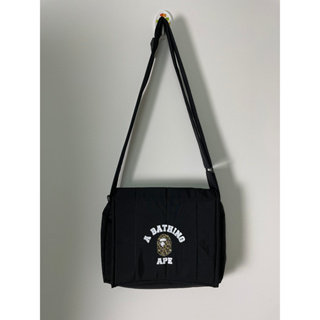 BAPE A Bathing APE Sling Bag Black Camo 22