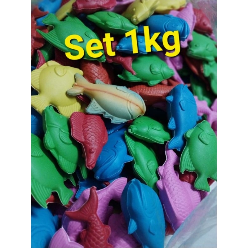 1kg Fishing Toys / Plastic Fish For Babies (Customers Choose The Type With Screws Or Not Screws