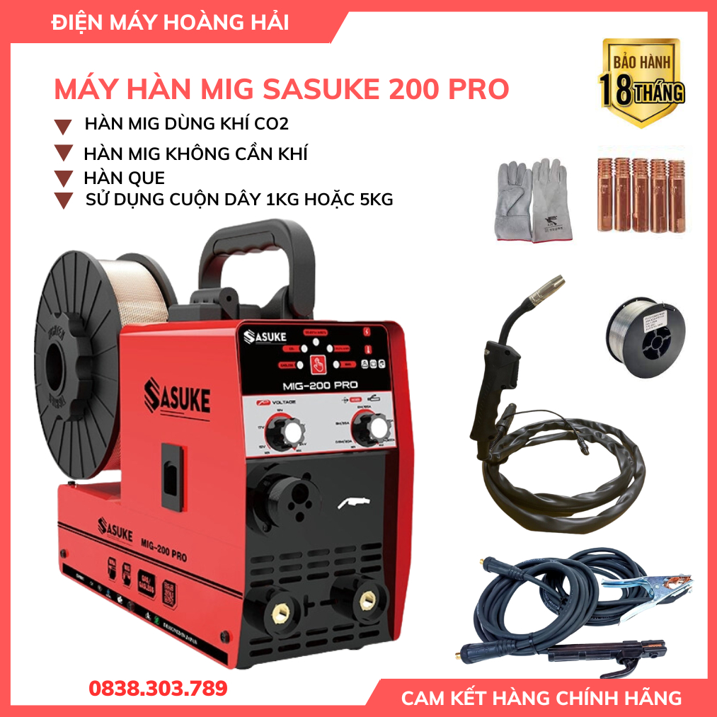 Satsuke 200 pro 2021 mini mig Welding Machine For Professionals Using 1kg And 5kg Coils, Free 3m