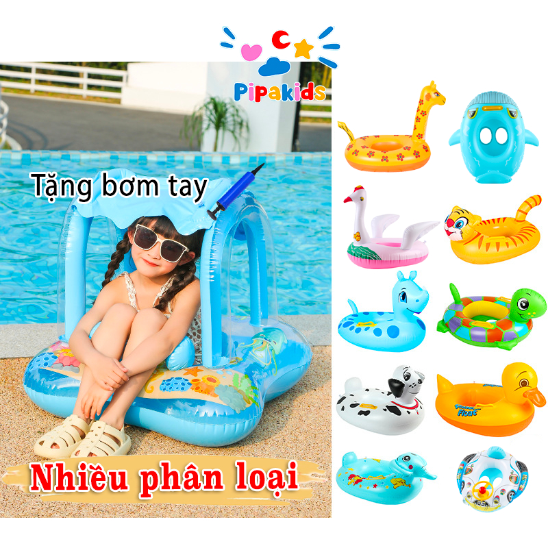 Animal-shaped finger-tip swimming floats for boys and girls, children's ...